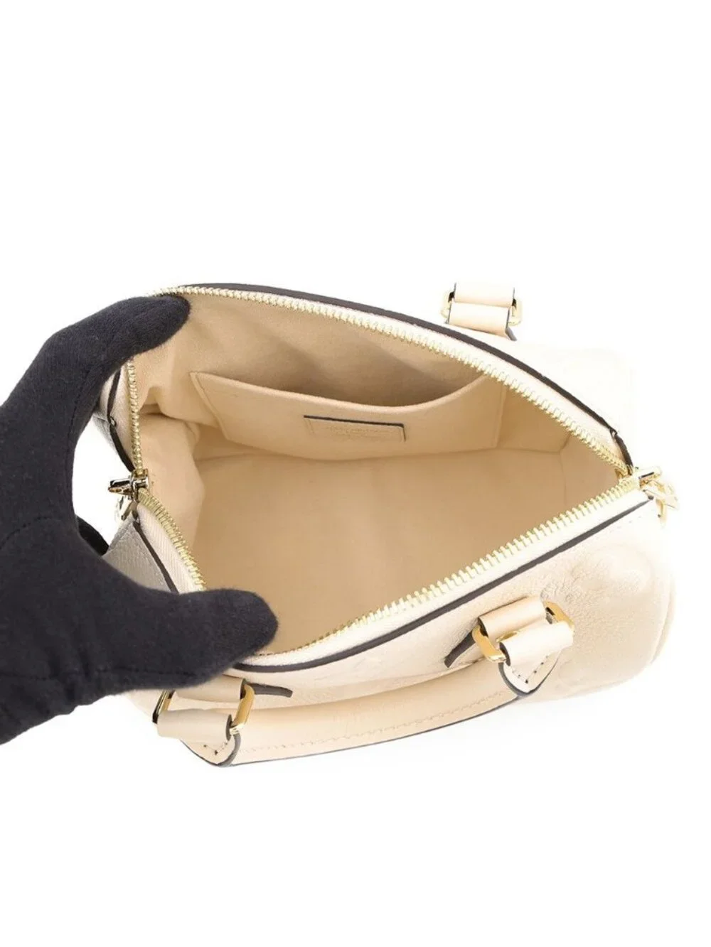 Louis Vuitton Monogram Empreinte Speedy Bandouliere 2-Way Shoulder Bag